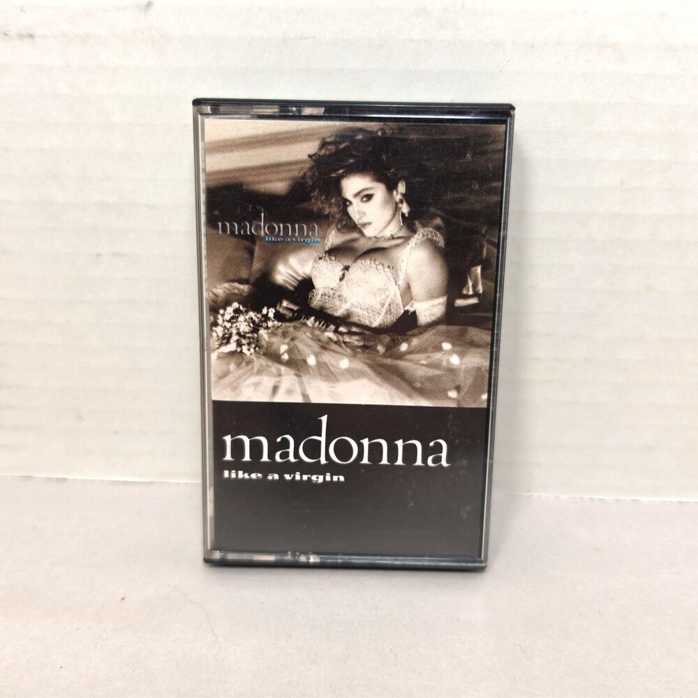 Vintage Madonna-Like a Virgin Cassette 1984 Sire